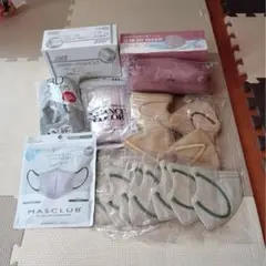 新品未使用　マスク まとめ売り 3Dマスク サージカルマスク　バイカラー