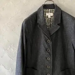 ISAAC MIZRAHI ジャケット　フルボタン　ダブルポケット　XL　LO6