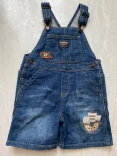 OshKosh デニムオーバーオール 100cm ショートオール