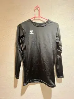 HUMMELブラック 長袖インナー M