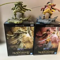 ワンピース MANHOOD ゴールド・ロジャー 2体セット