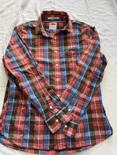 ♪希少♪Levi's リーバイス チェックシャツ レッド Mサイズ　メンズ