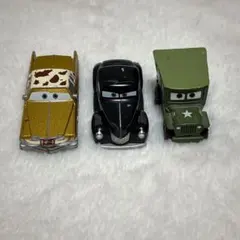 トミカ カーズ テックス・ダイナコ、ジュニア・ムーン、サージ　3点セット
