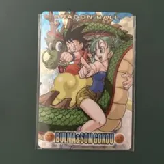 ドラゴンボール　グミカード No.51 孫悟空&ブルマ