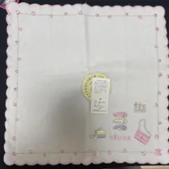 CÉLINE 刺繍デザイン ハンカチ