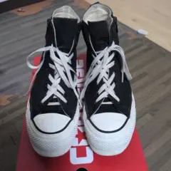 Converse All Star ブラック ハイカット 27cm 厚底 箱付き