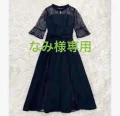 niana パーティードレス　お呼ばれドレス　半袖ワンピース　Ｓサイズ