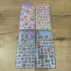 コットンパフィーシール　４枚セット