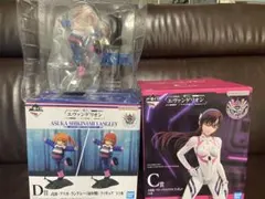 エヴァンゲリオン　一番くじ　C賞 マリ　D賞 アスカ　フィギュア