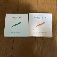 elvena 薬用エルベナソープ 4個 ミニミニソープ 泡立てネット付 
