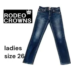 RODEO CROWNS スリムフィットデニム 26