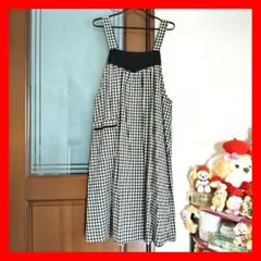 【専用！】サマンサモスモスエプロン　エプロンワンピース