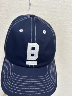 ネイビー Bロゴ ベースボールキャップのサムネイル