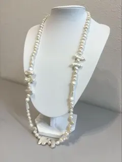 美品⭐︎ヴァンドームブティック バロックパール パール ロングネックレスのサムネイル