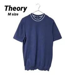Theory セオリー ニットGORIS TEE ネイビー Mサイズ　22SS