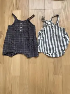 【teteatete】ロンパース２枚セット　テータテート 70 サロペット