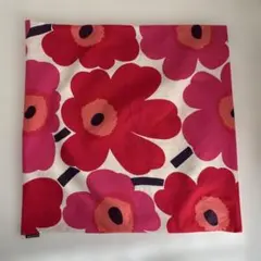 マリメッコ　marimekko Unikko（ウニッコ）赤 クッションカバー