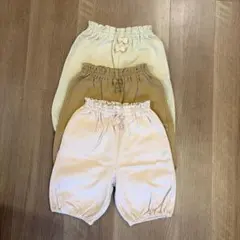 ベビー　パンツ　3枚　セット　女の子