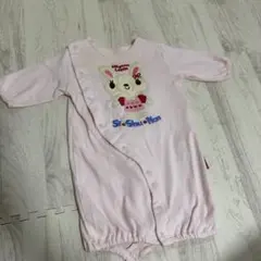 Si Shu Non ロンパース ピンク うさぎ 50-70cm