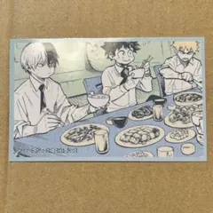 僕のヒーローアカデミア 原画展 メモリアルコレクション　緑谷　轟　爆轟