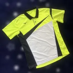 MIZUNO ミズノ　テニスゲームシャツ　イエロー　Ｍ