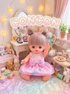 メルちゃんハンドメイドワンピース　5