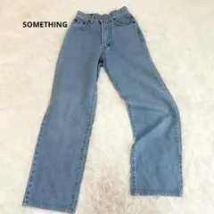 サムシング　SOMETHING ライトブルー デニムパンツ　27のサムネイル