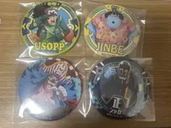 ワンピース 缶バッジ ウソップ ジンベエ バギー シャカ まとめ売り