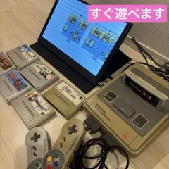 スーパーファミコン本体　ソフトセット