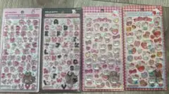 正規品】ボンボンドロップシール 和柄 舞妓 東京観光 お相撲さん 3枚