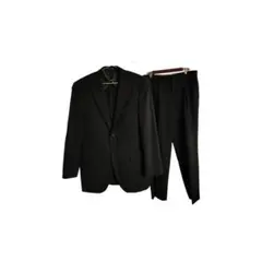 美品　スーツセットアップ　ユキトリイ　YUKI TORII　ストライプ　黒