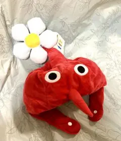 ピクミン♡なりきり帽子　赤ピクミン