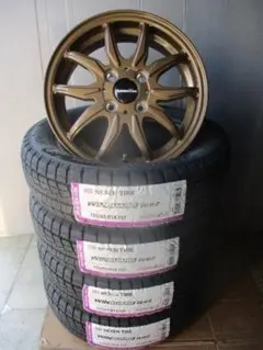 送料込み☆新品スタッドレスセット 155/65R14 軽自動車 スペーシアのサムネイル