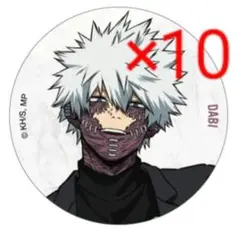 ヒロアカ 荼毘 ベースヤードトーキョー 缶バッジ