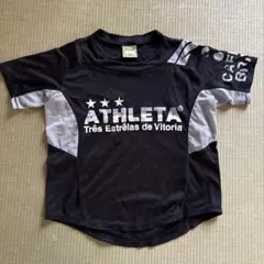 ATHLETA サッカーウェア 黒 130サイズ