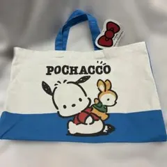 3COINS 横長トートBAGサンリオキャラクターズ ポチャコ　タグ付きのサムネイル