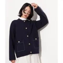 natural beauty basic カーディガン　ジャケット　トップス