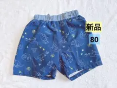サーフパンツ80 恐竜柄水着80 スイムウェア男の子80 新品水着男の子80