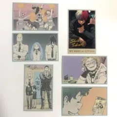 ヒロアカ 原画展 メモリアルコレクション 6枚セット