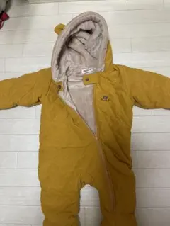 キルティングロンパース マスタード ~95cm