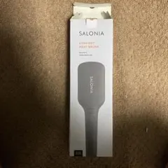 SALONIA　サロニア　ストレートヒートブラシ　ワイド　SL-012BK
