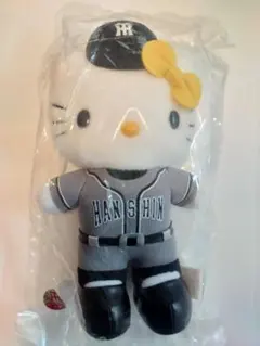 キテイ様専用平成レトロ　ハローキティ阪神タイガース 野球 ぬいぐるみ