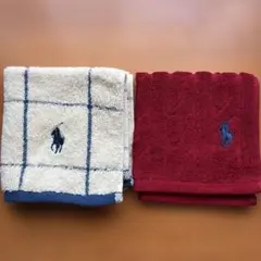 （新品未使用）Ralph Lauren ラルフローレン ハンドタオル2枚セットのサムネイル