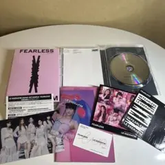 LE SSERAFIM FEARLESS Weverse 限定盤 CD