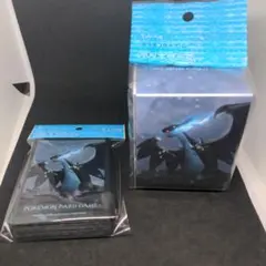 ポケモンセンター限定　メガリザードンX デッキシールド　デッキケース
