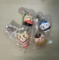 ちいかわ寿司フィギュアキーホルダー 4個