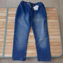 ☆新品&未使用&タグ付き　キッズ　男の子　デニムパンツ　デニムジョガーパンツ☆