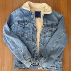 ZARA ボアデニムジャケット（XL）