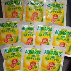 アクエリアス　マルチビタミン　1L用パウダー10個