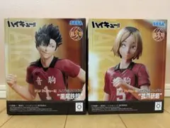 ハイキュー!! 黒尾鉄朗 孤爪研磨 フィギュアセット